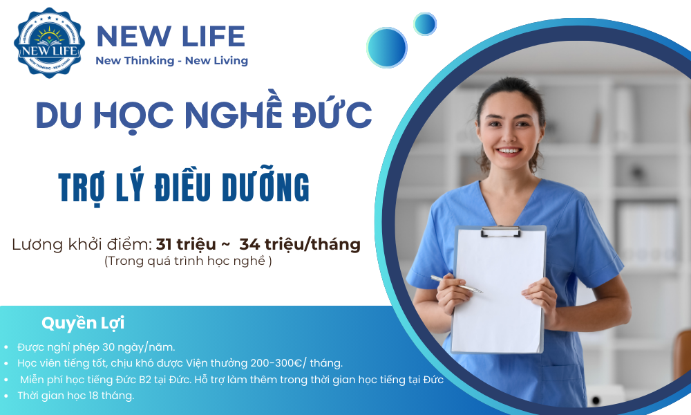 Du học nghề Đức - Du học Nghề Trợ Lý Điều Dưỡng - Cơ hội học tập tại Đức