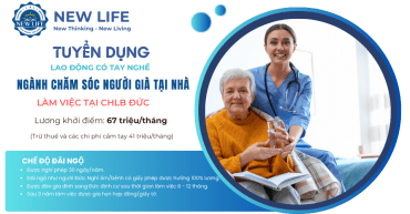 Tuyển dung việc làm ở đức - Việc làm ở đức - tuyển dụng Ngành chăm sóc người già tại nhà