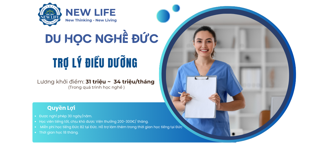 Du học nghề Đức - Du học Nghề Trợ Lý Điều Dưỡng - Cơ hội học tập tại Đức