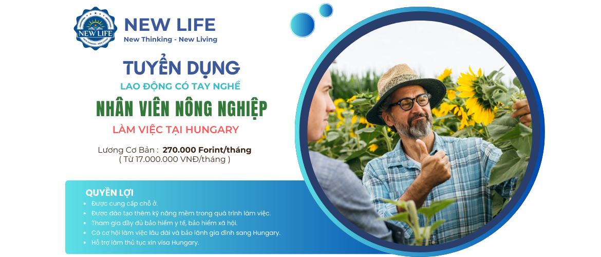 Chương trình đào tạo và tuyển dụng nhân viên nông nghiệp tại Hungary